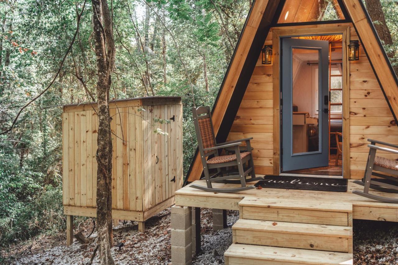 Апартаменты Blue Brambler Glamping A-Frame Rockbridge Экстерьер фото