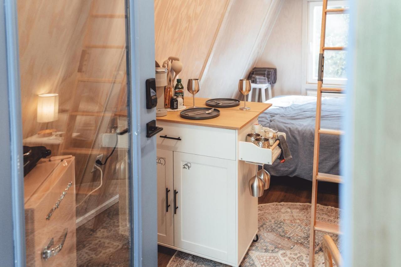 Апартаменты Blue Brambler Glamping A-Frame Rockbridge Экстерьер фото