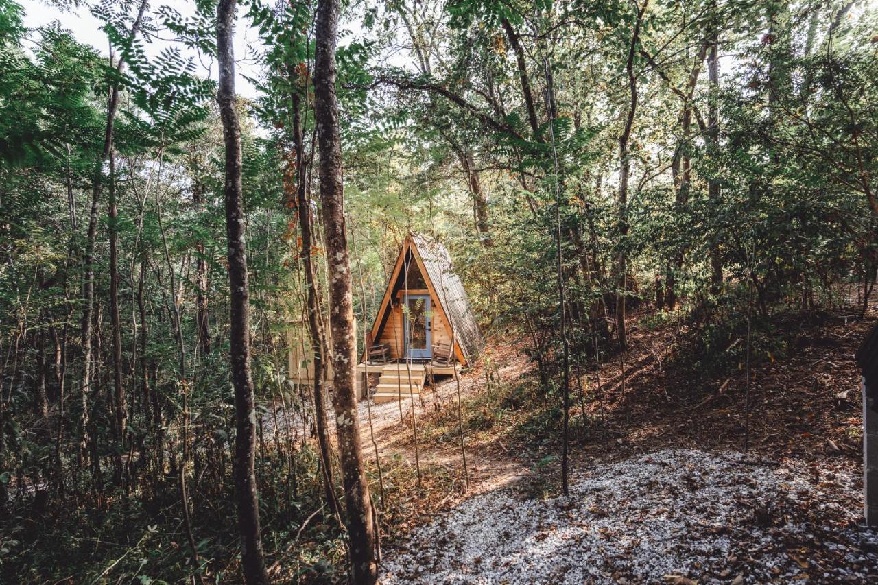Апартаменты Blue Brambler Glamping A-Frame Rockbridge Экстерьер фото