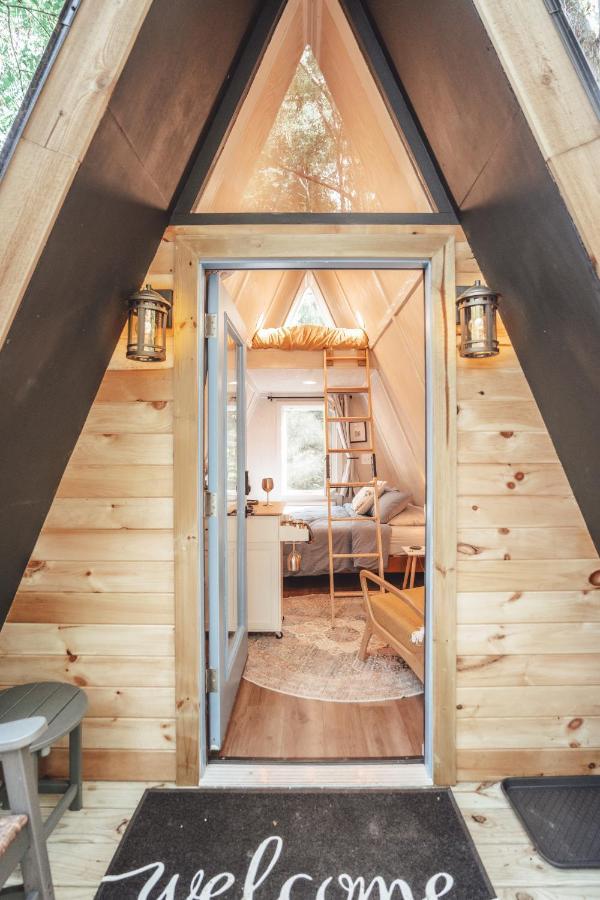 Апартаменты Blue Brambler Glamping A-Frame Rockbridge Экстерьер фото