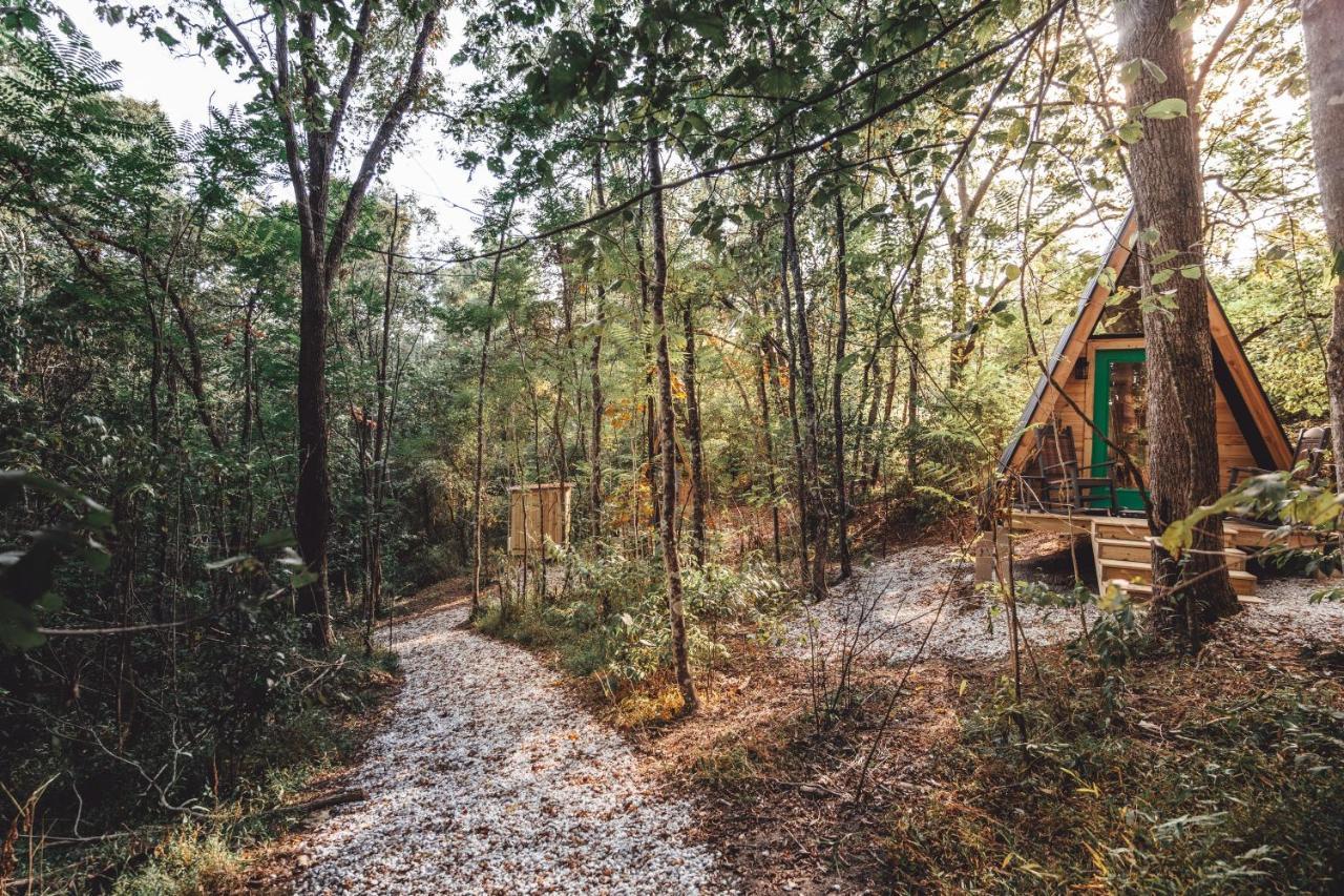 Апартаменты Blue Brambler Glamping A-Frame Rockbridge Экстерьер фото