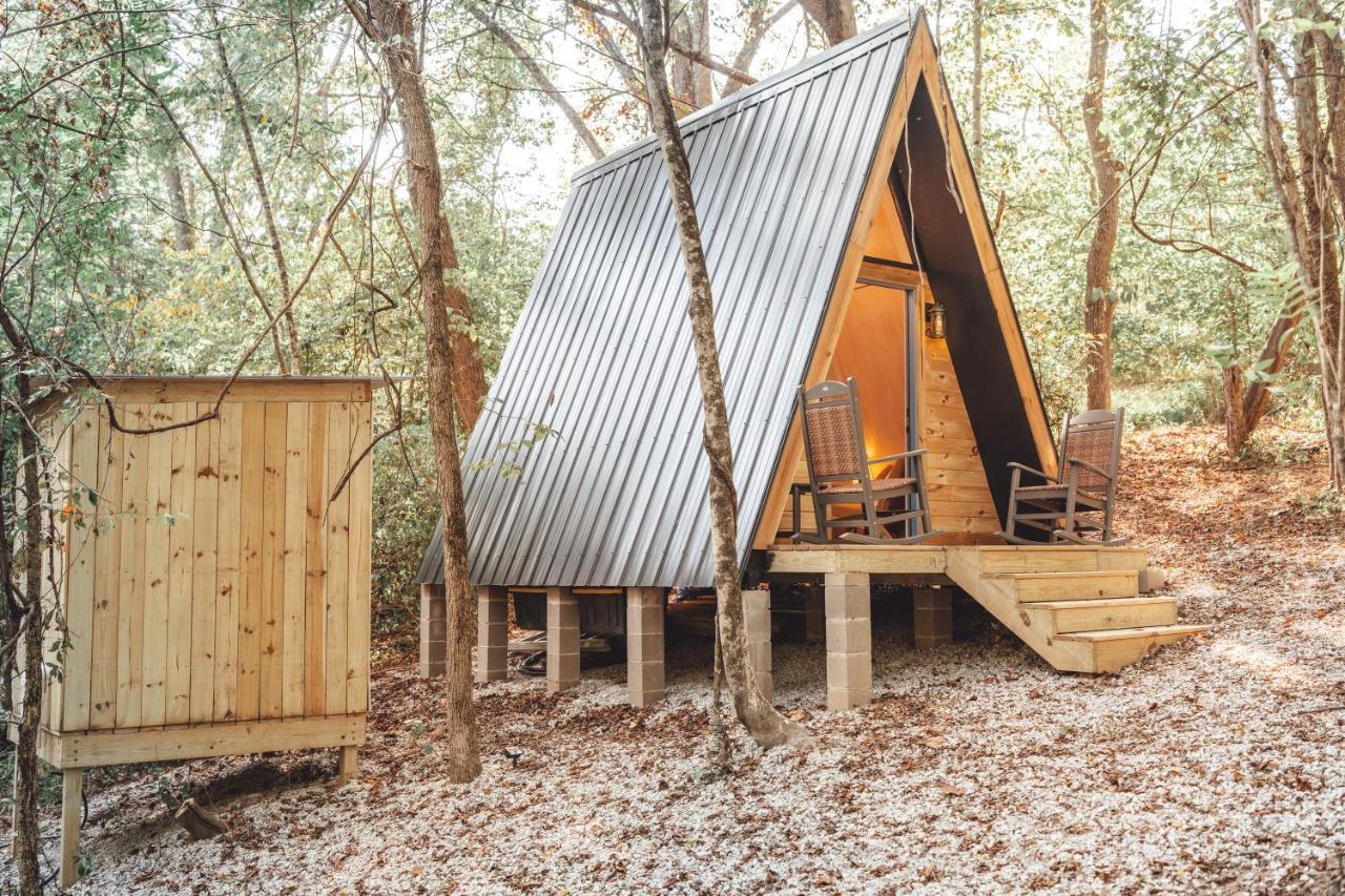 Апартаменты Blue Brambler Glamping A-Frame Rockbridge Экстерьер фото