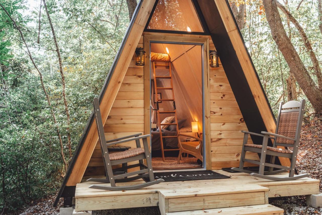 Апартаменты Blue Brambler Glamping A-Frame Rockbridge Экстерьер фото