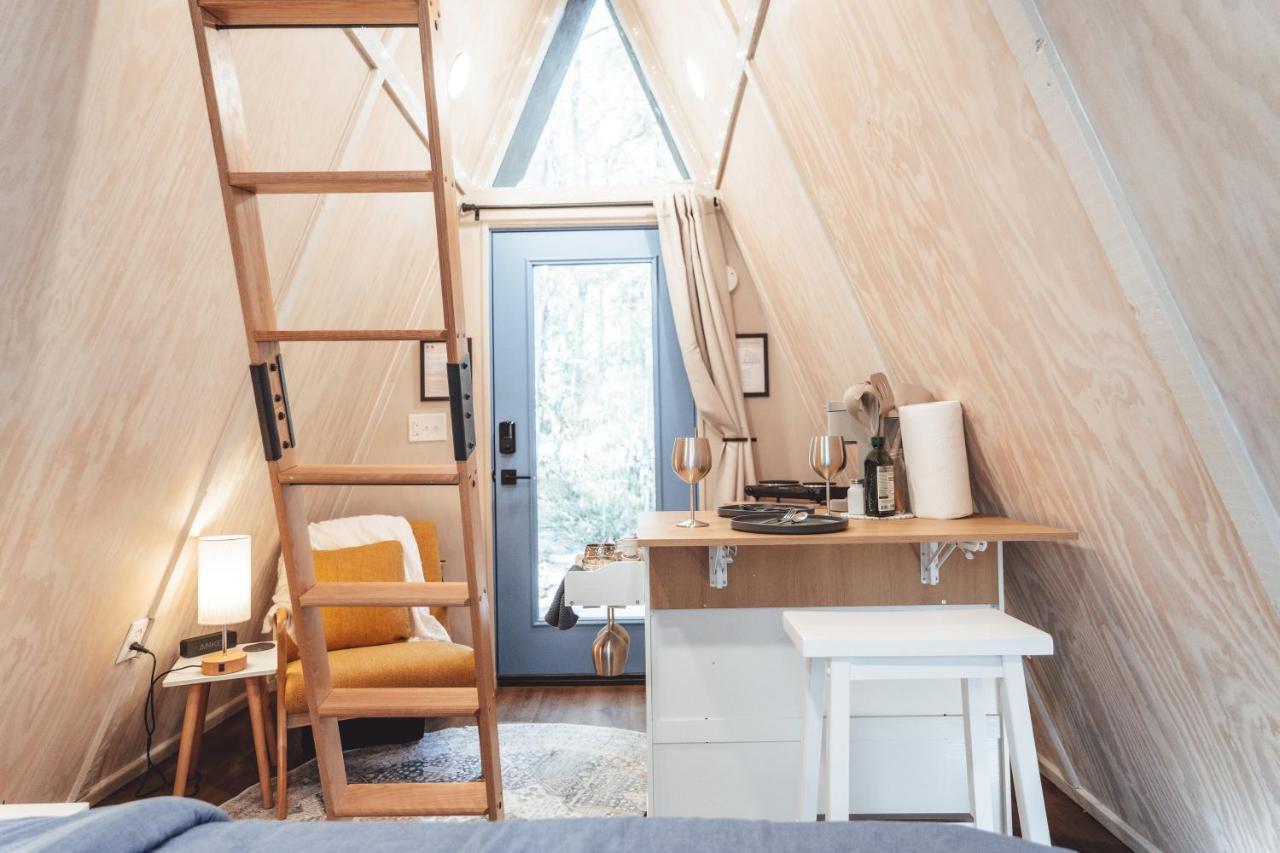 Апартаменты Blue Brambler Glamping A-Frame Rockbridge Экстерьер фото